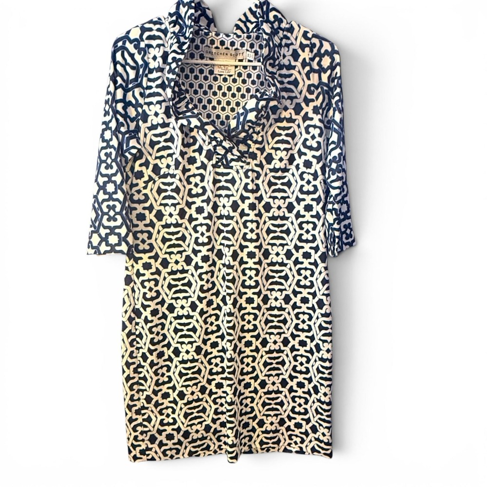 Gretchen Scott Ruffle Collar Size XS